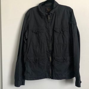 J Crew Military Jacket Men’s Large Tall